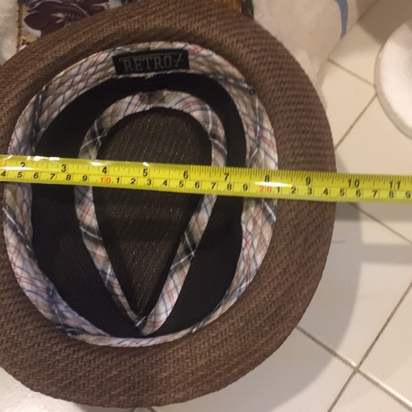 Retro 7 Fedora style hat 100% paper China - Picture 9 of 12